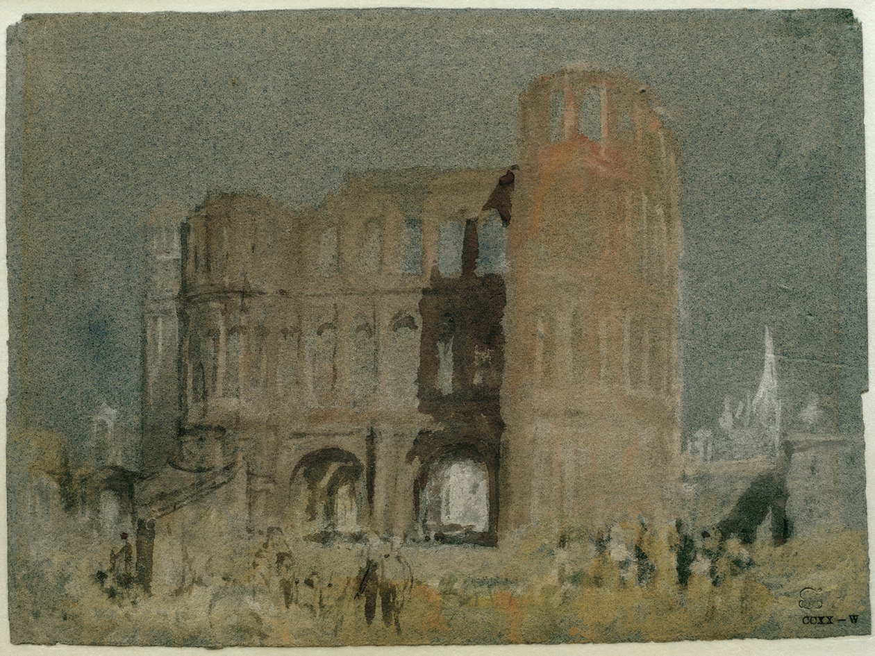 La Porta Nigra, Trèves - Joseph Mallord William Turner