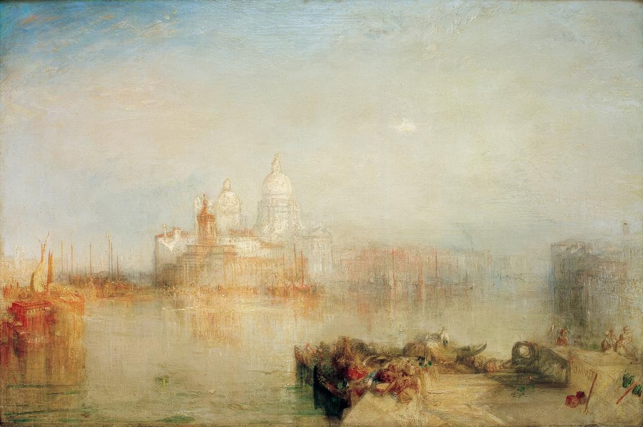 Dogana et Madonna della Salute, Venise - Joseph Mallord William Turner