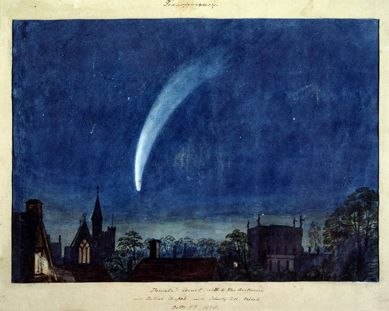 La Comète de Donati, 1858 - Joseph Mallord William Turner