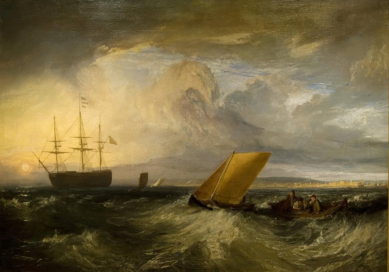 Sheerness vue du Nore - Joseph Mallord William Turner