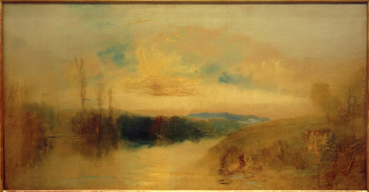 Le Lac, Petworth, Lever de soleil - Joseph Mallord William Turner