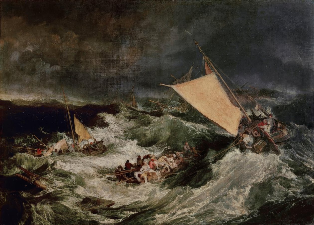 Le Naufrage - Joseph Mallord William Turner