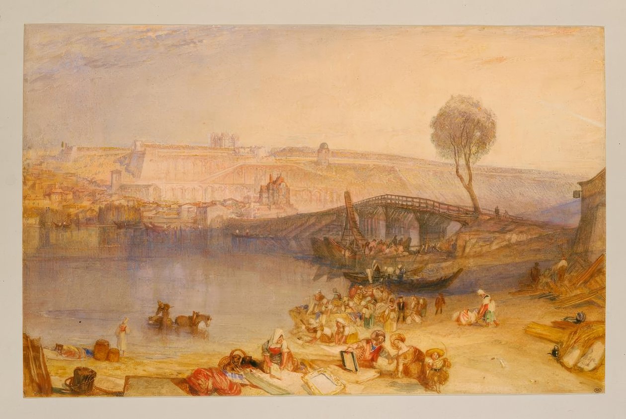 Vue du château de Saint-Germain-en-Laye - Joseph Mallord William Turner