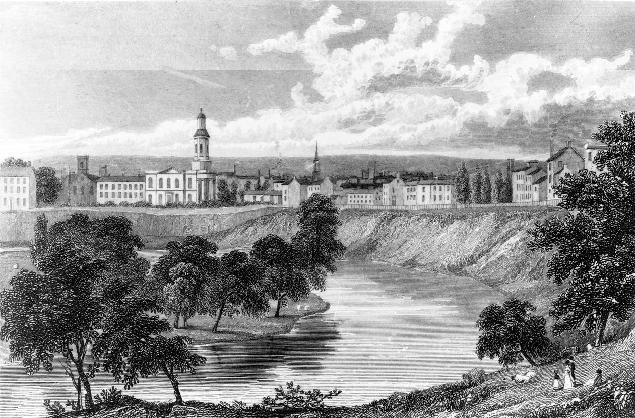 Salford depuis le Crescent, de 