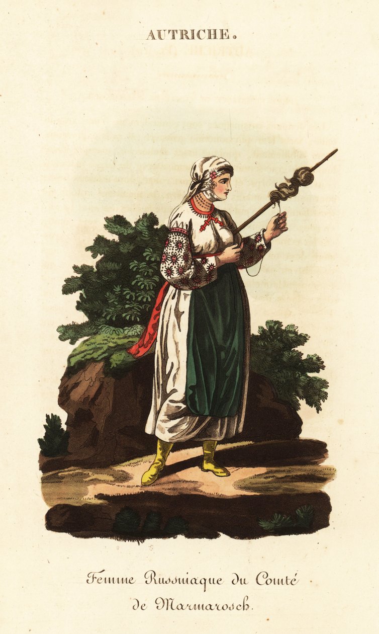 Femme serf russe, Royaume de Hongrie - William (after) Alexander