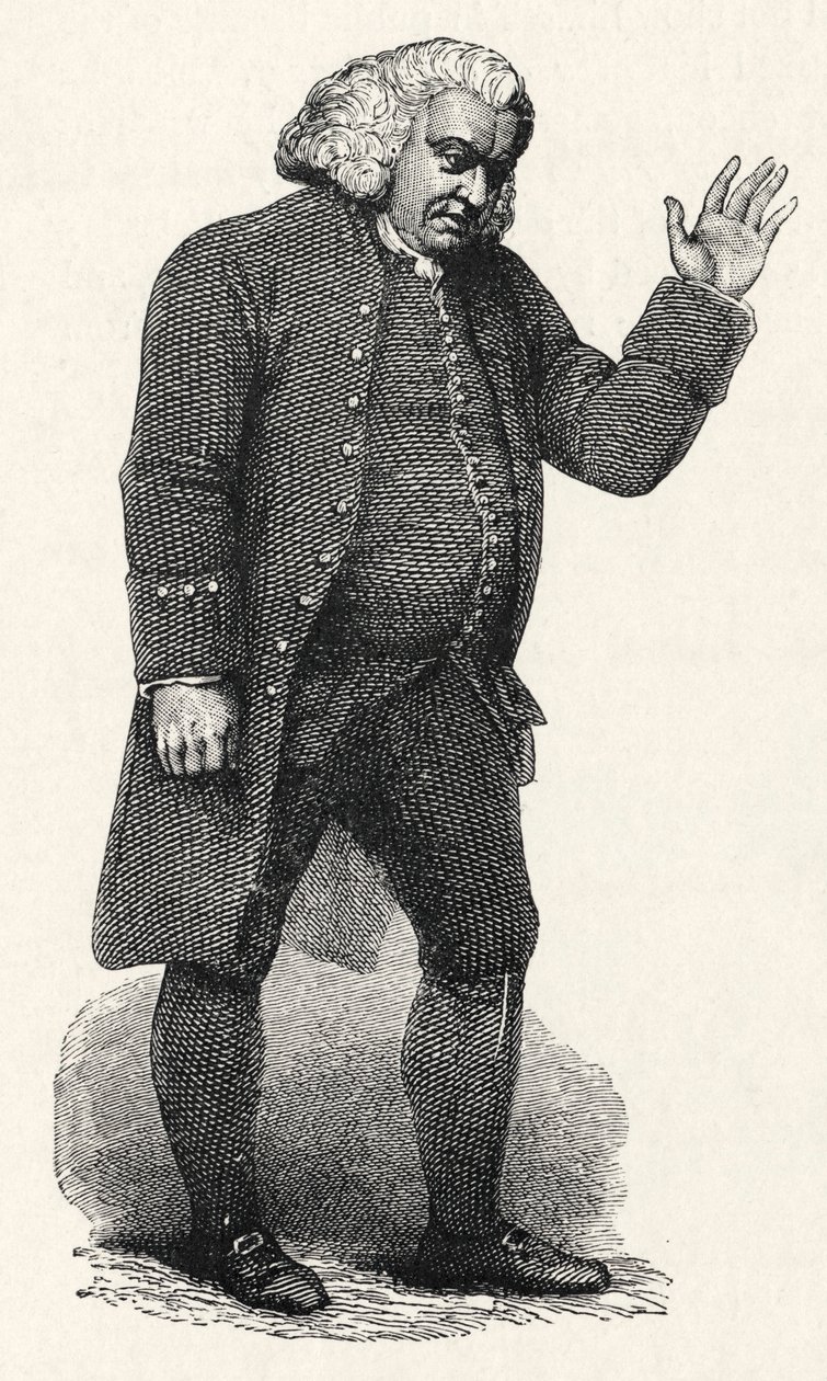 Samuel Johnson - Anglais - William (after) Finden
