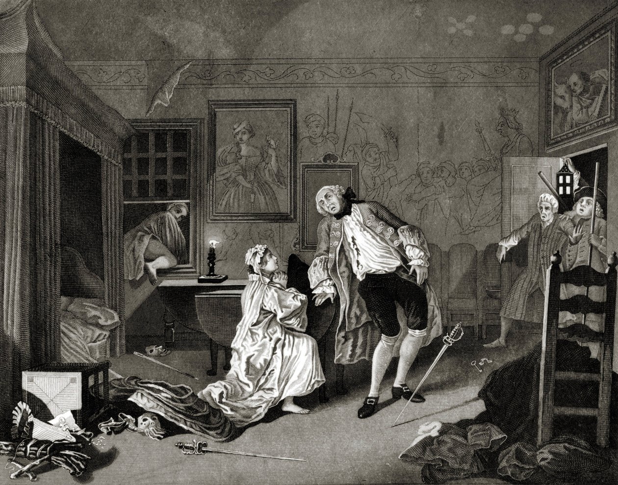 Mariage à la Mode - William (after) Hogarth