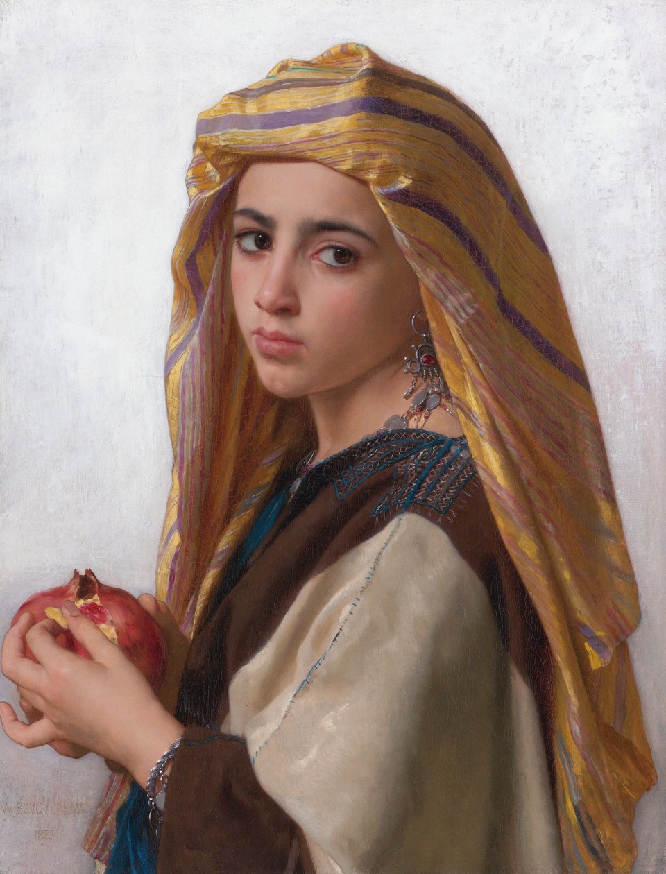 Fille avec une grenade - William Adolphe Bouguereau