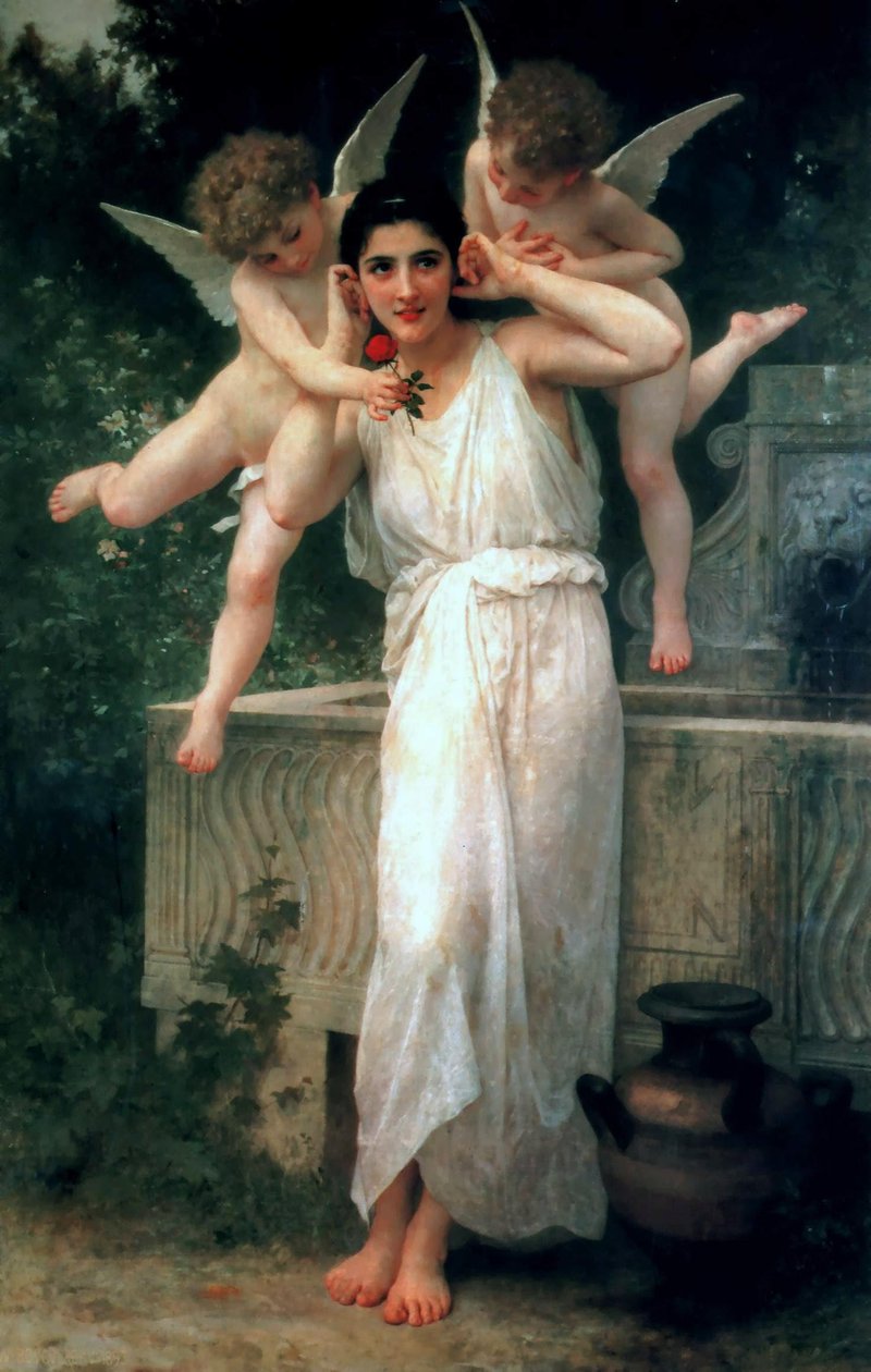 Le réveil du cœur - William Adolphe Bouguereau