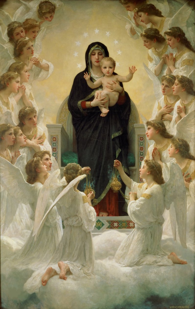 Regina Angelorum, 1900 - William Adolphe Bouguereau