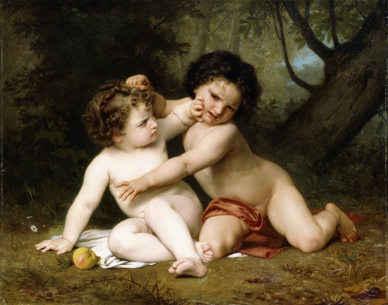 Le Combat, 1864 - William Adolphe Bouguereau
