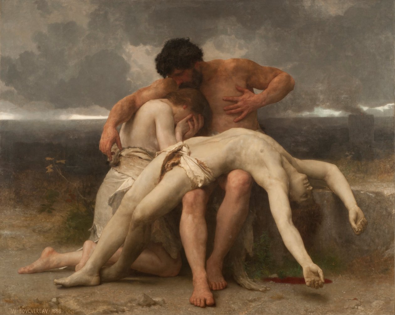 Le premier deuil - William Adolphe Bouguereau