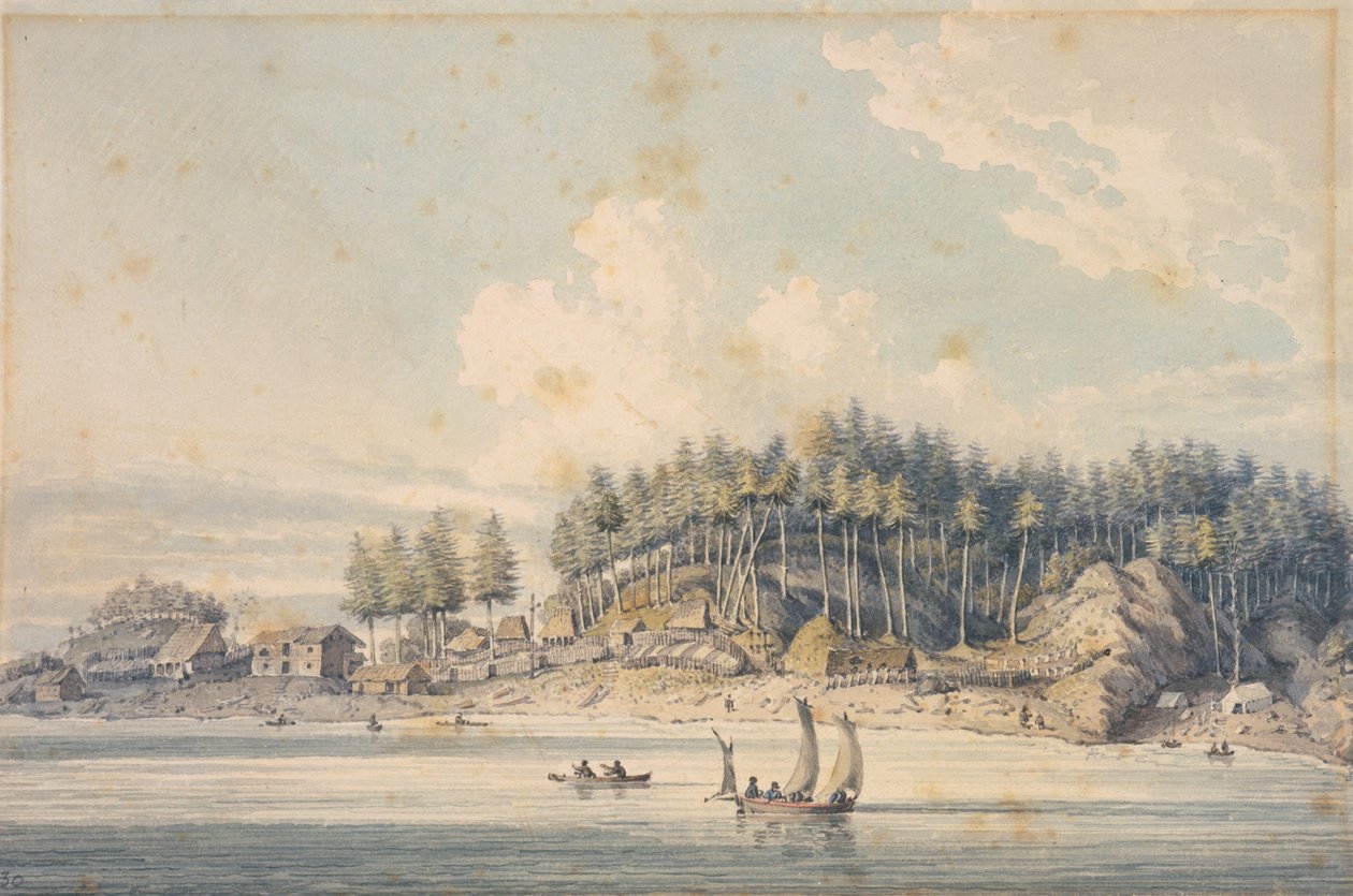 Friendly Cove, Nootka Sound, Île de Vancouver - William Alexander