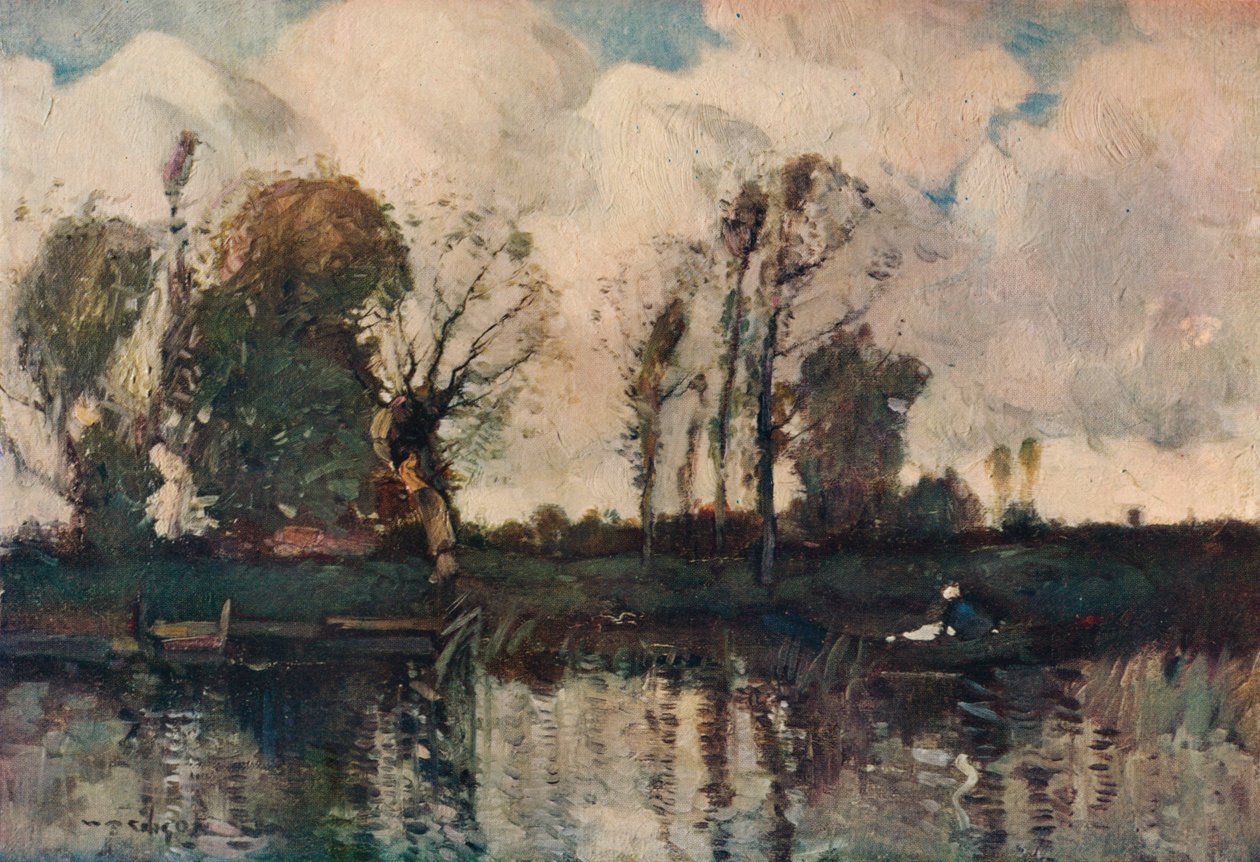 Les rives du Loir - William Alfred Gibson