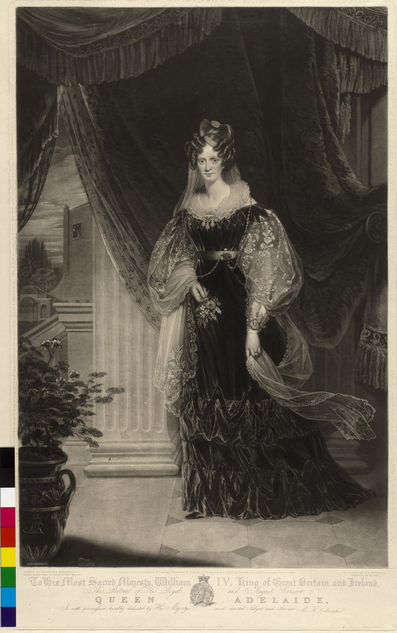 Princesse de Saxe-Meiningen Adélaïde - William Beechey