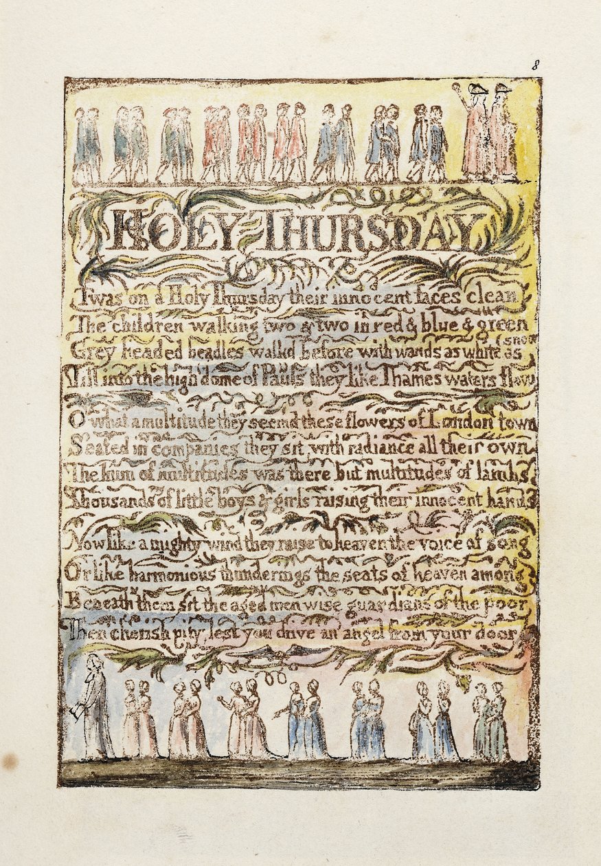 Jeudi saint - William Blake
