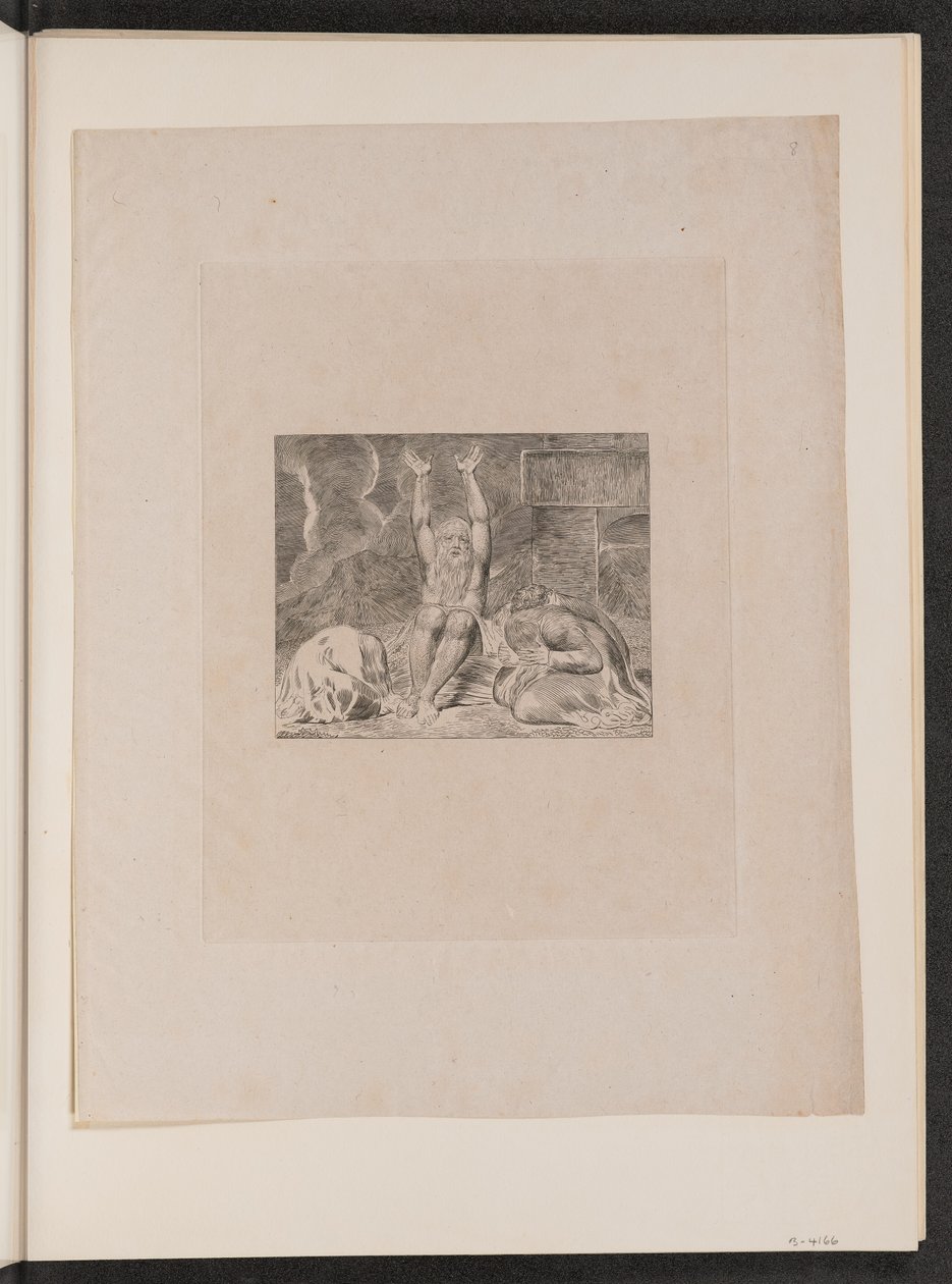 Le désespoir de Job - William Blake