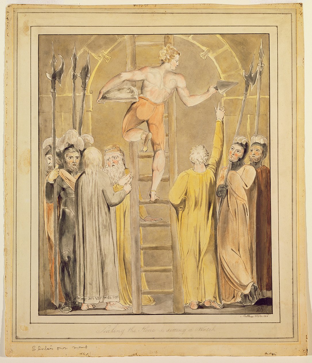 Sceller la pierre et monter la garde - William Blake