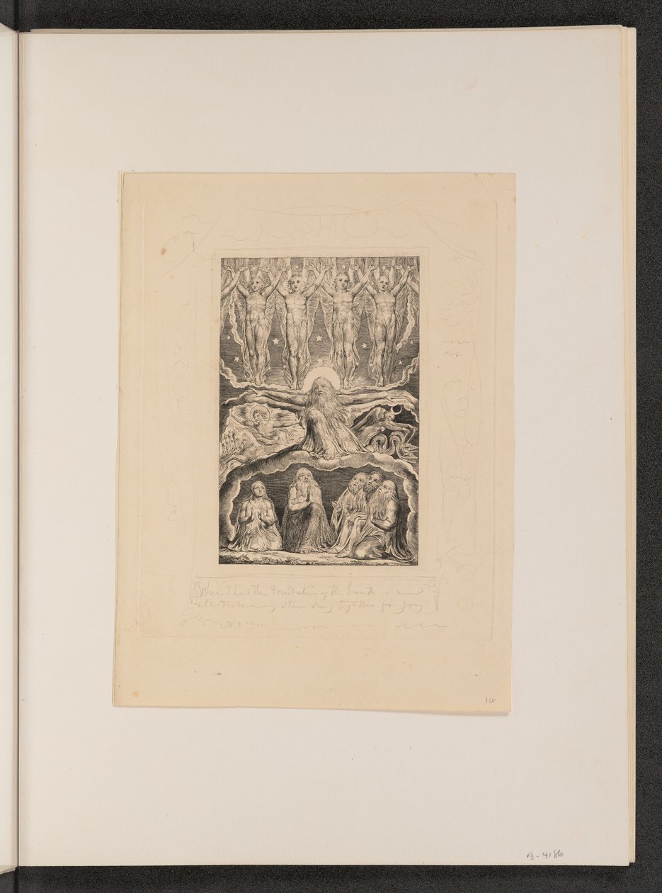 Quand les étoiles du matin chantaient ensemble - William Blake