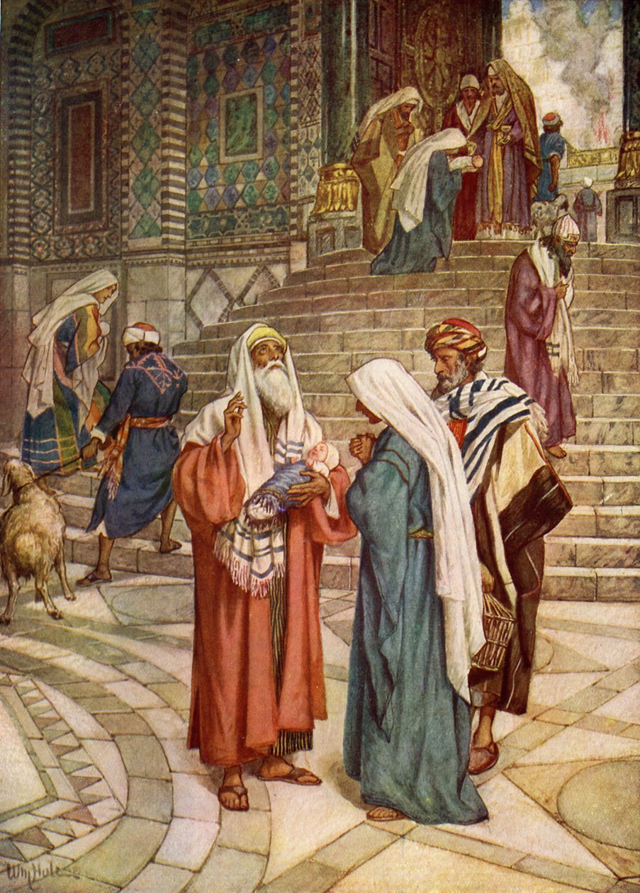 Siméon le juste - Bible - William Brassey Hole