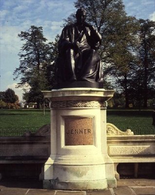 Statue du Dr. Edward Jenner (bronze) - William Calder Marshall
