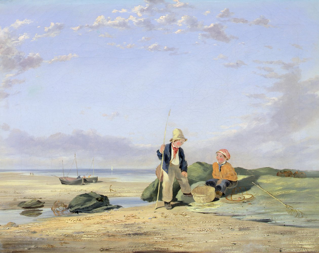 Figures sur une plage - William Collins