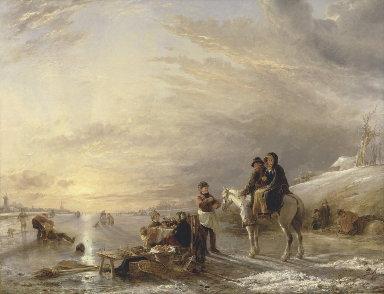 Scène de gel - William Collins