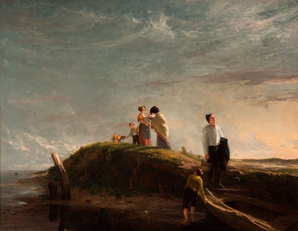 Le Départ réticent, 1815 - William Collins