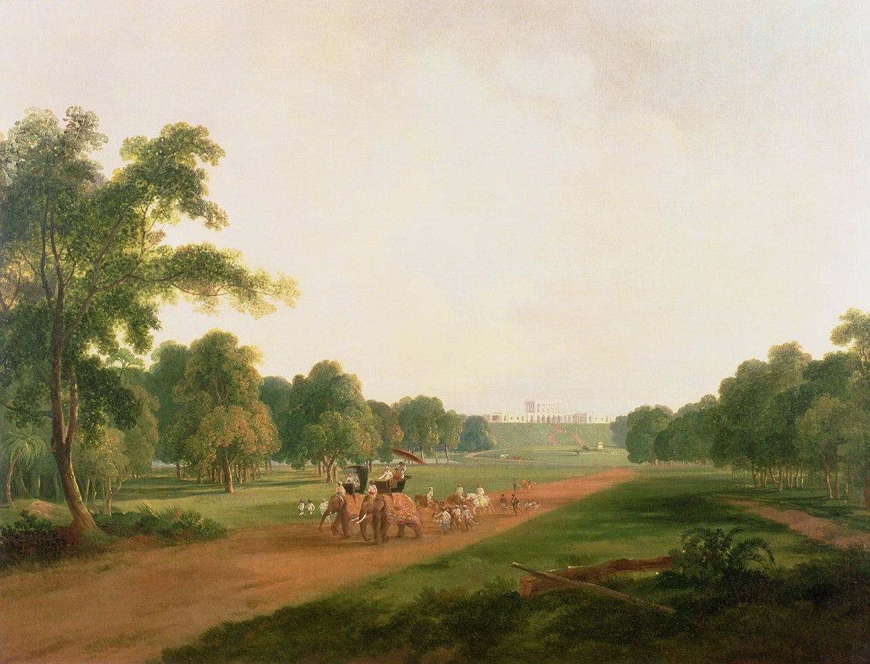 Une partie de chasse en Inde - William Daniell