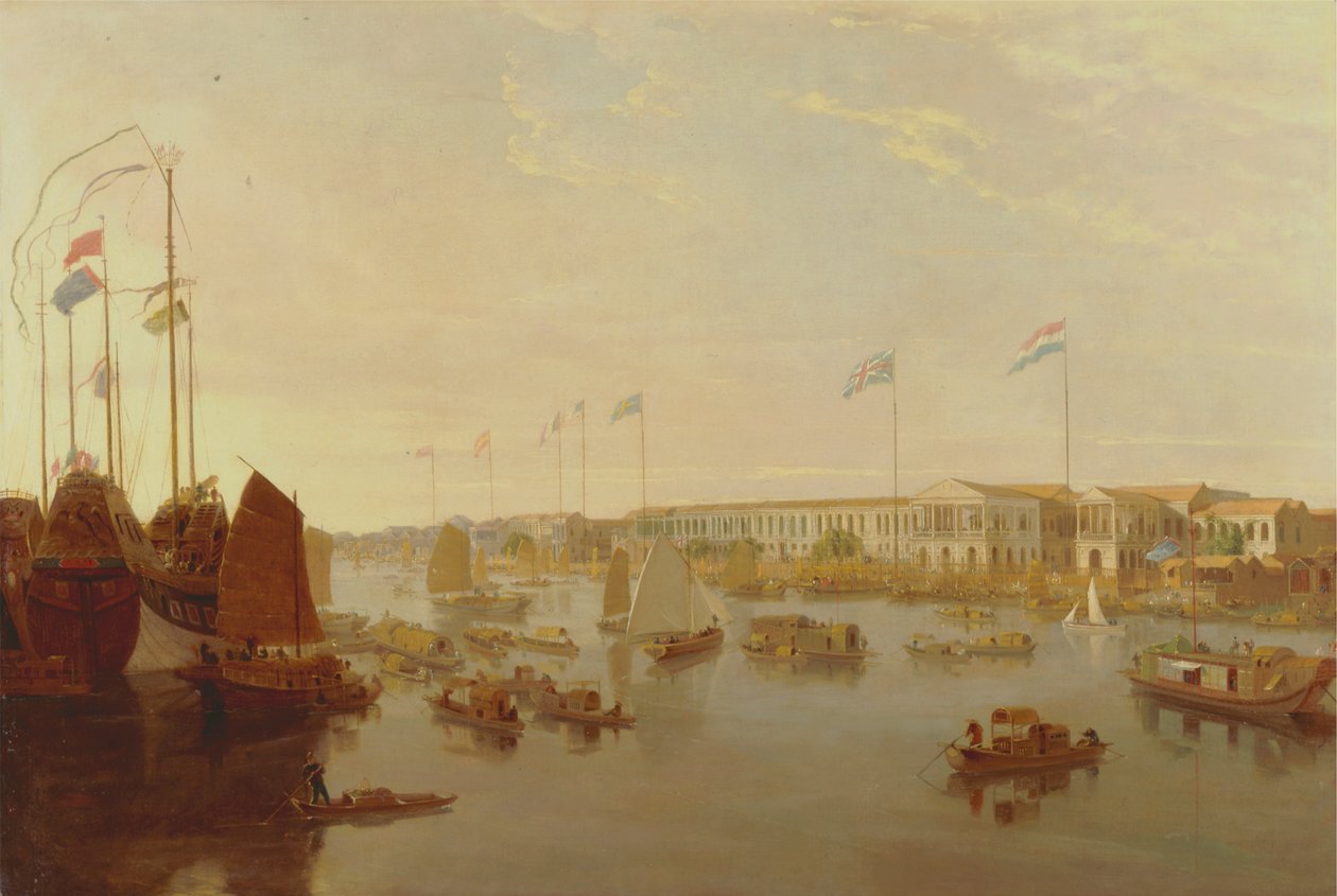 Les usines européennes, Canton - William Daniell