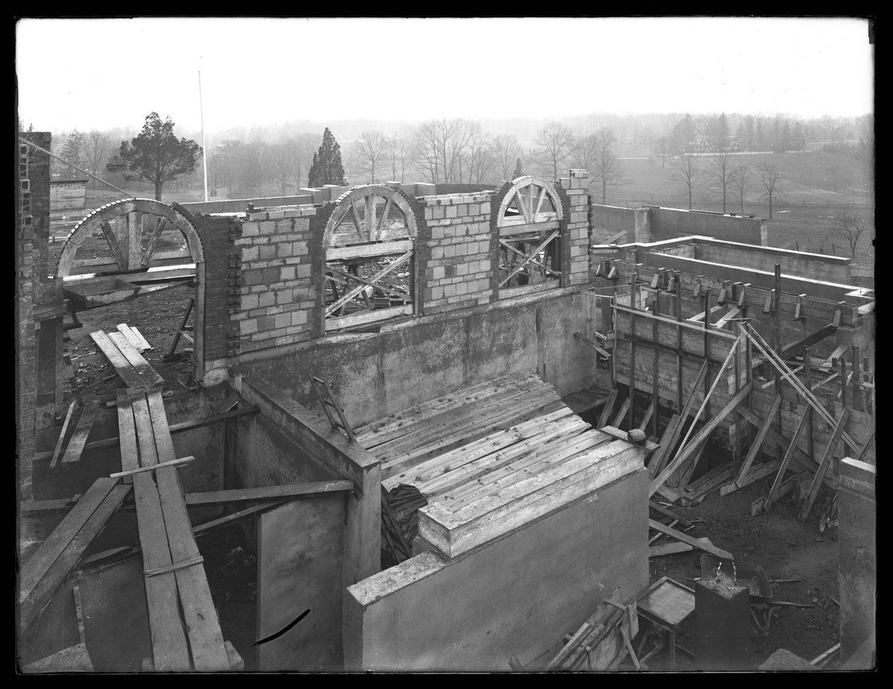 Chantier de construction non identifié, 25 avril 1914 - William Davis Hassler