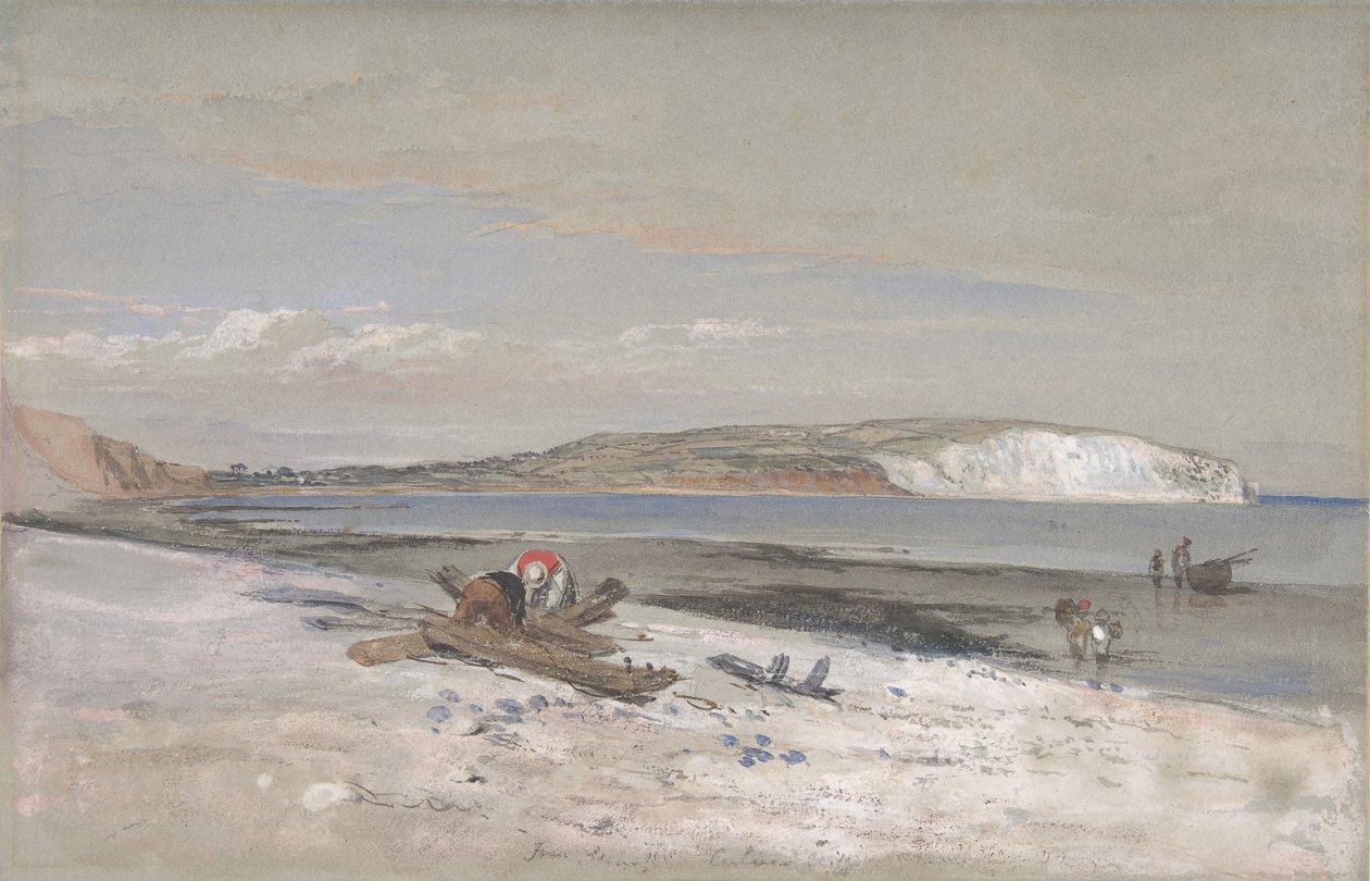 Falaise de Culver, Île de Wight, 1847 - William Dyce