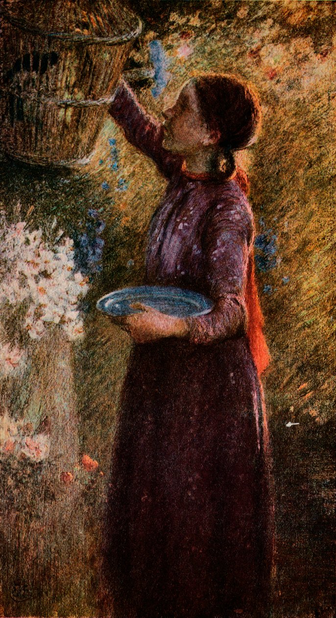 La cage à oiseaux, vers 1900, 1918 - William Edward Stott