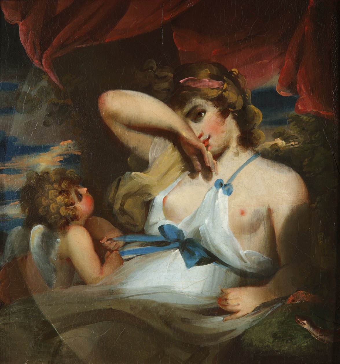 Déesse et Cupidon - William Etty