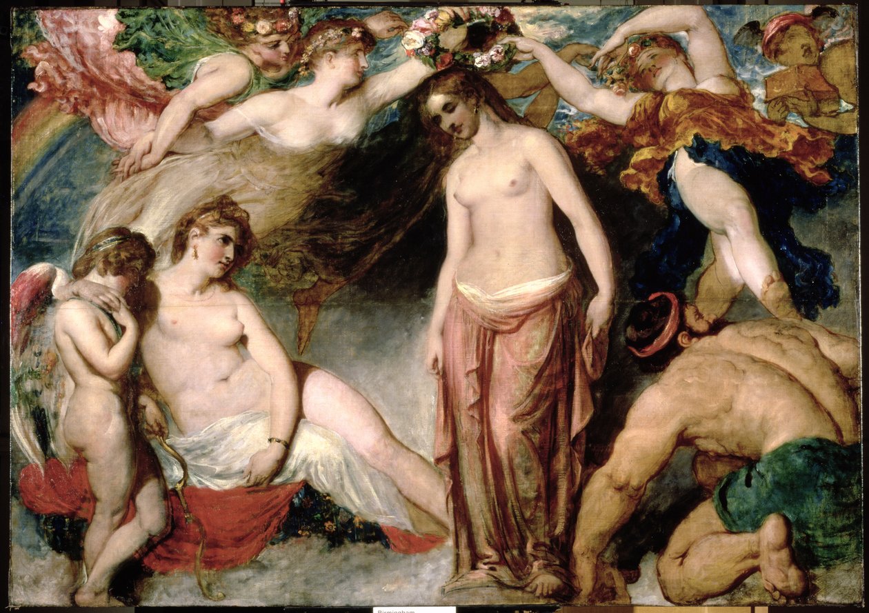 Pandora couronnée par les saisons, 1824 - William Etty