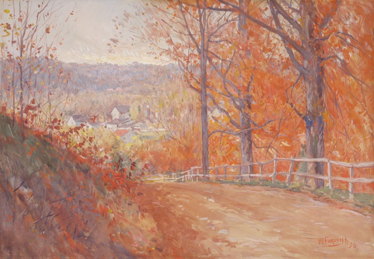 Route en automne - William Forsyth