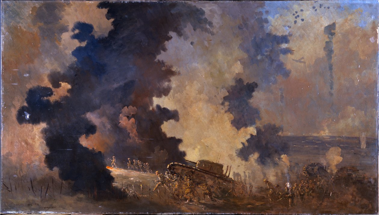 Dieppe, août 1942 - William Francis Longstaff