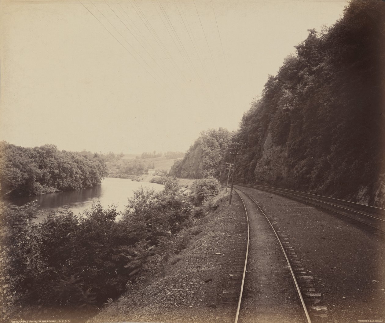 Courbe de Rockdale, Sur le Lehigh - William H. Rau
