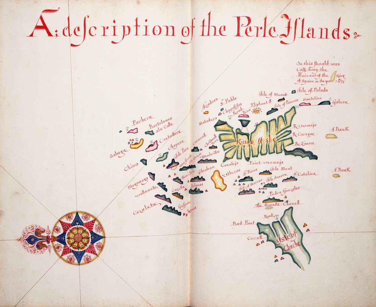 Une description des îles Perle - William Hack