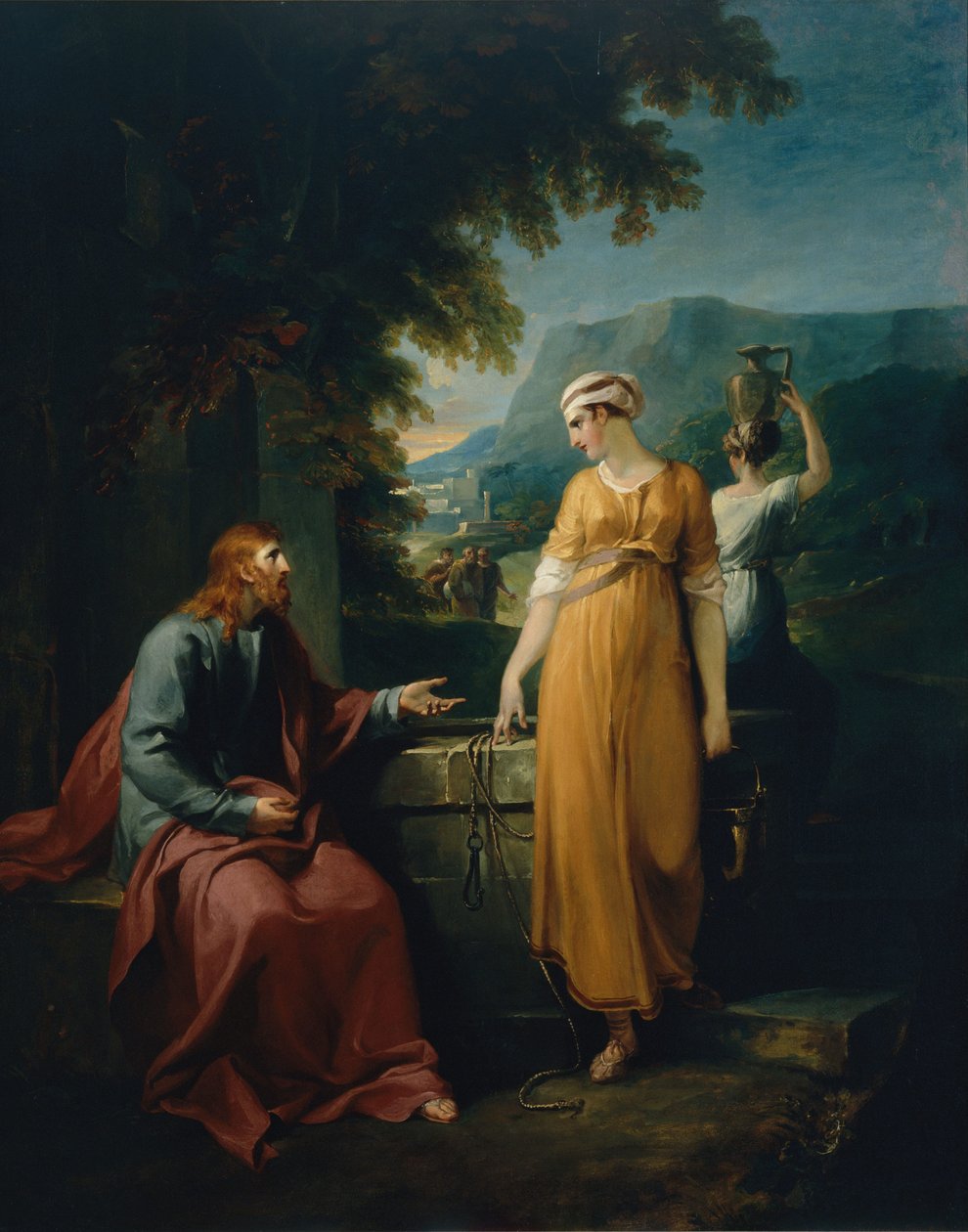 Le Christ et la femme de Samarie - William Hamilton