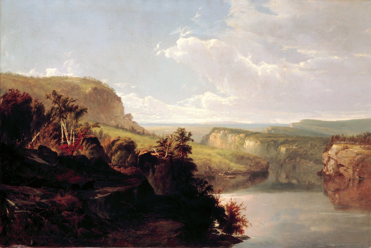 Lake Among the Hills (Lac Mohonk) - William Hart