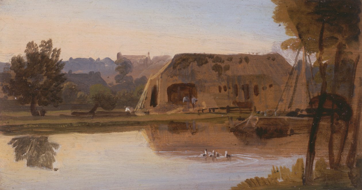 Sur le Kennet, Reading - William Havell
