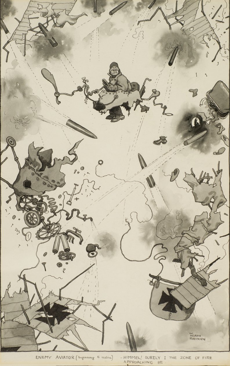 Une belle conclusion, vers 1918 - William Heath Robinson