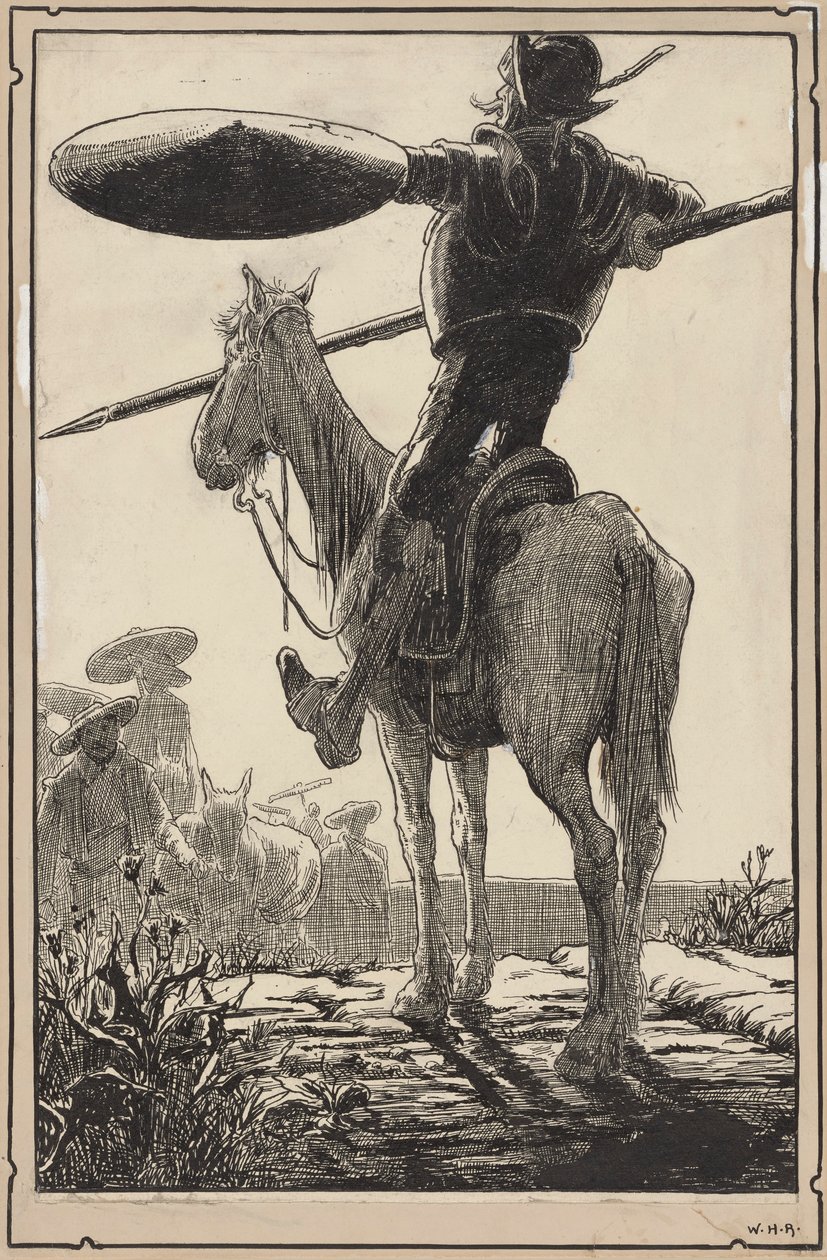 Don Quichotte - William Heath Robinson