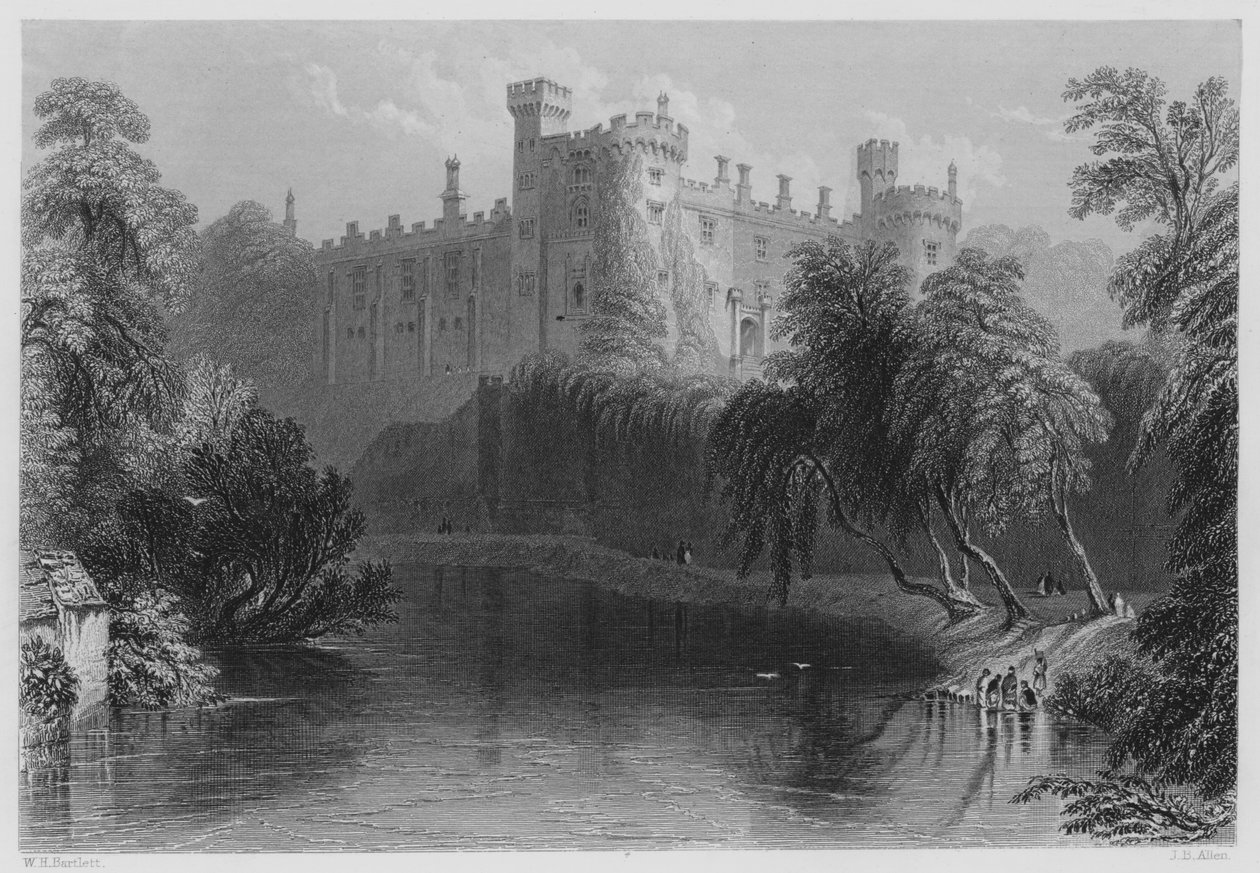 Château de Kilkenny - William Henry (after) Bartlett