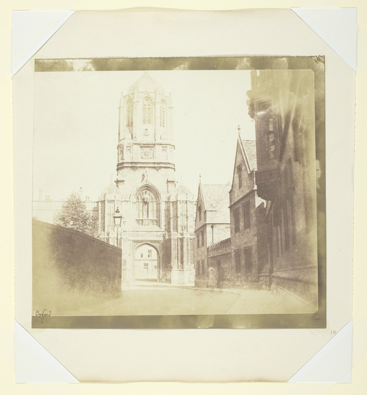 Porte de Christchurch, Oxford - William Henry Fox Talbot