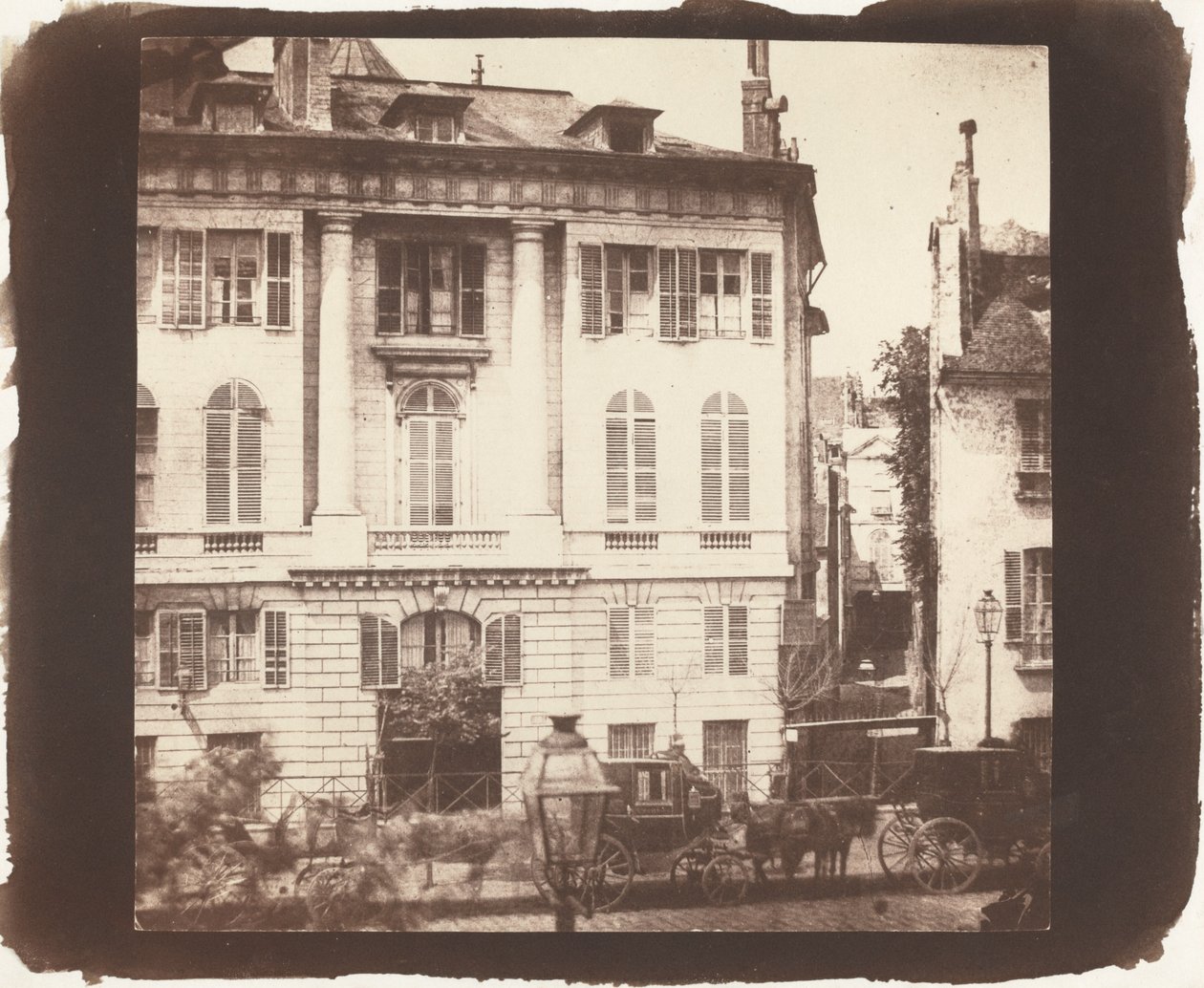 Les boulevards de Paris, 1843 (photo) - William Henry Fox Talbot
