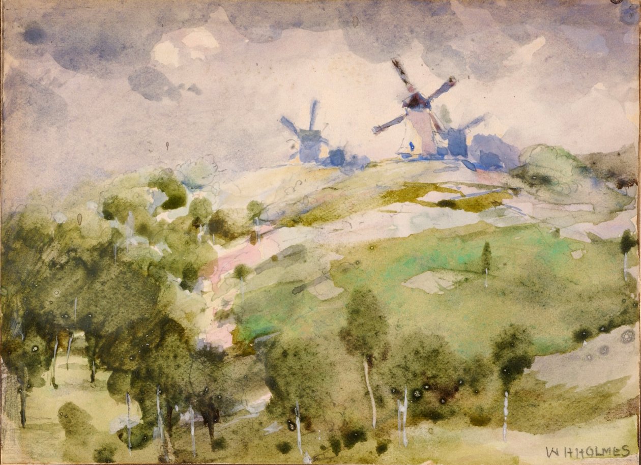 Moulins à vent - William Henry Holmes