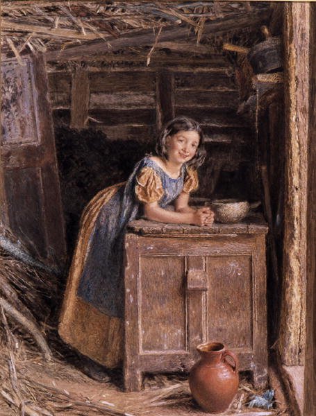 Une beauté rustique - William Henry Hunt