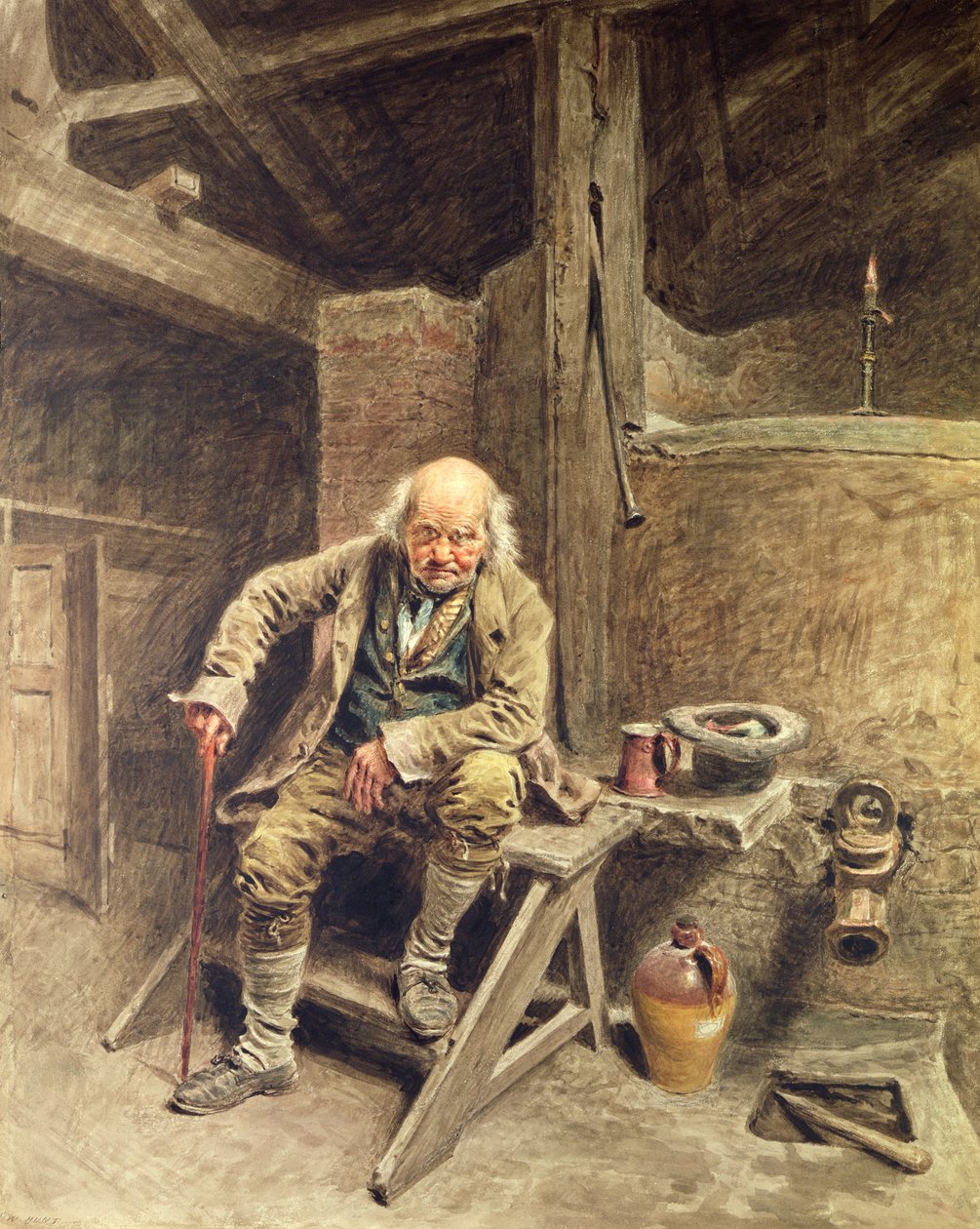 Le fidèle vieux serviteur - William Henry Hunt